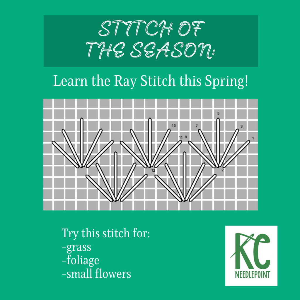 Stitch of the Season: Learn the Ray Stitch