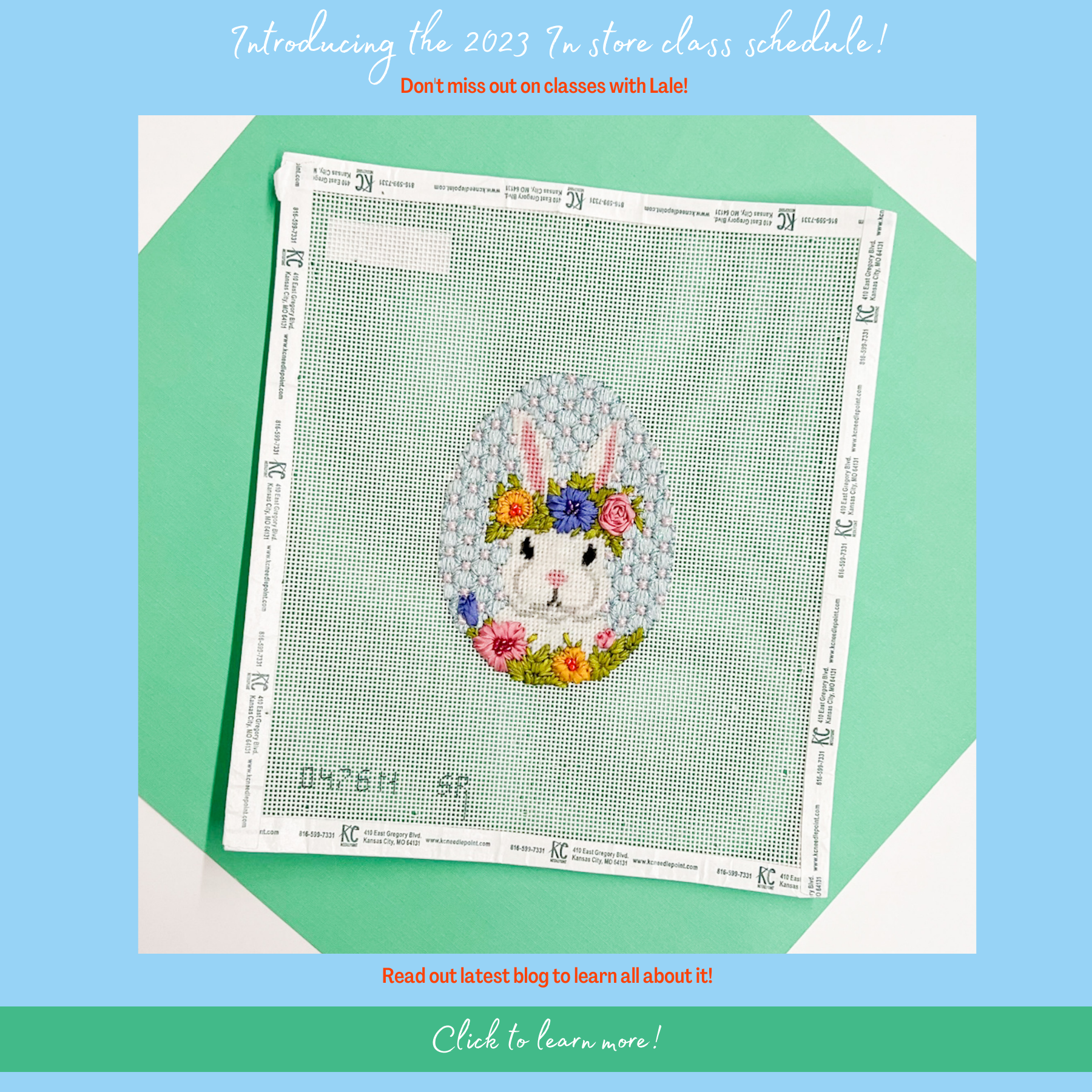 Introducing the 2023 In Store Class Schedule!