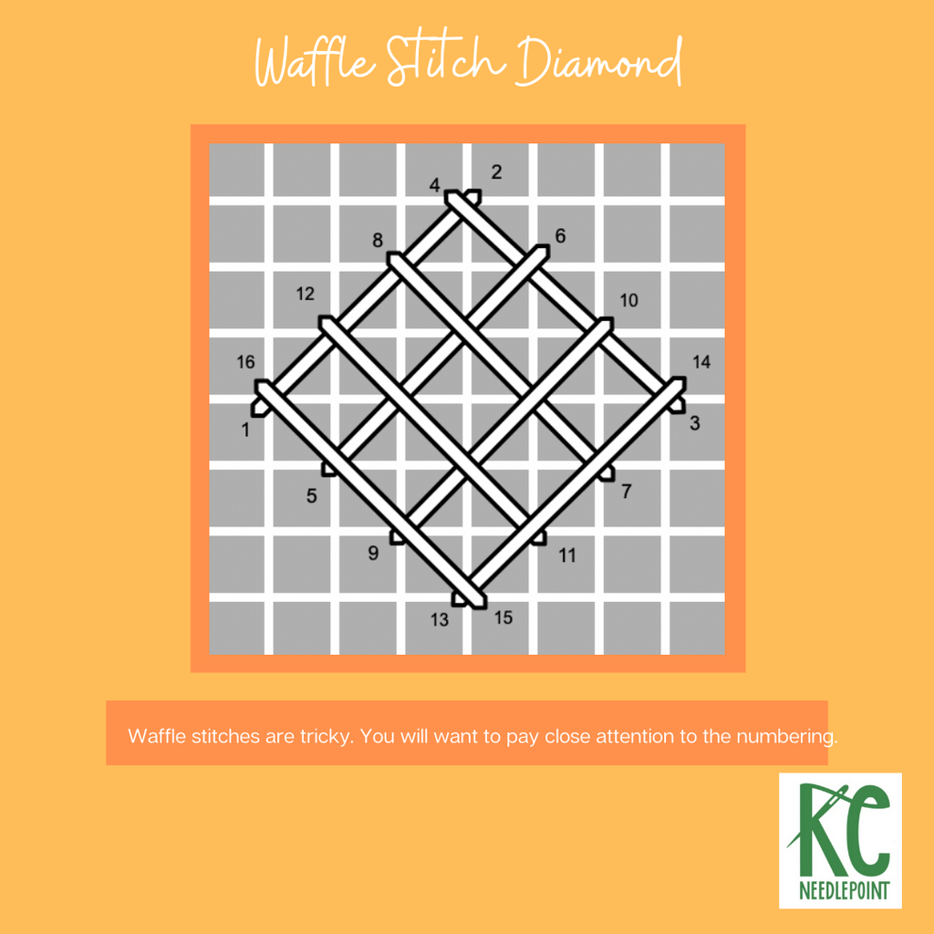 Waffle Stitch Diamond