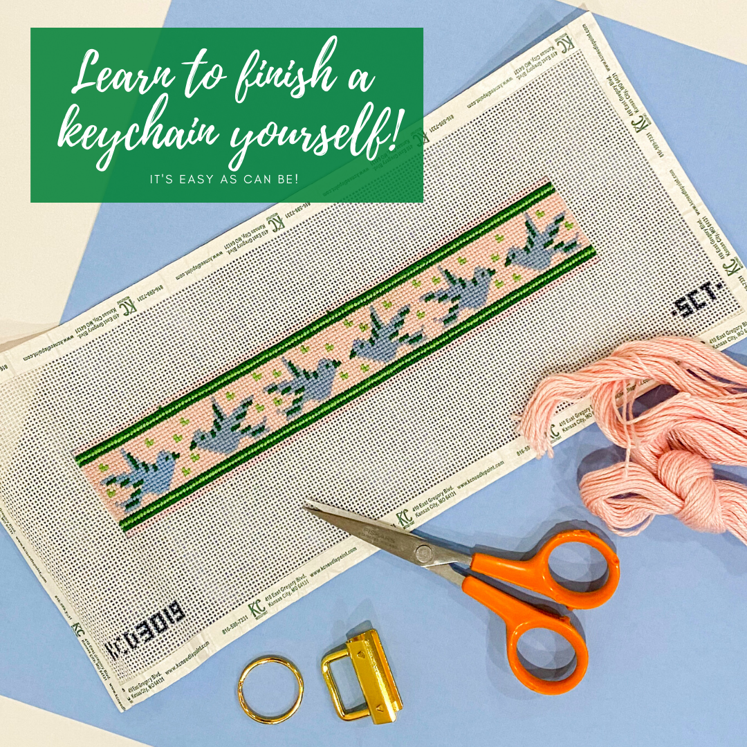 Self Finishing Keychains: They're easy as can be!