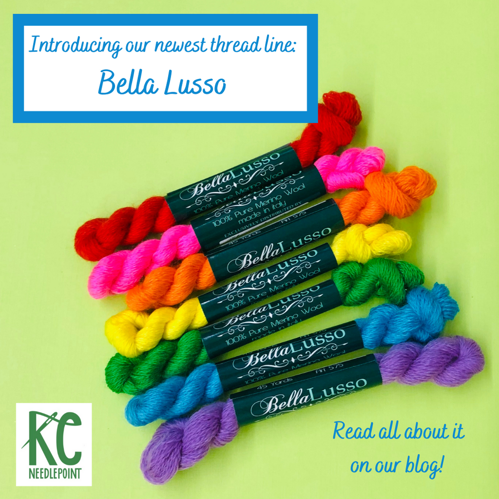 Our newest addition to our thread lines: Bella Lusso