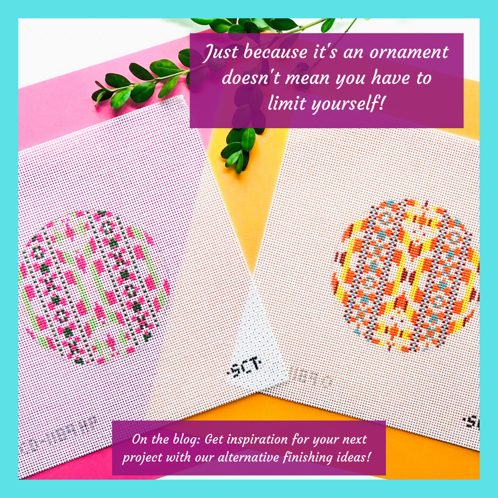 Just because it's an "ornament" canvas doesn't mean you have to limit yourself!