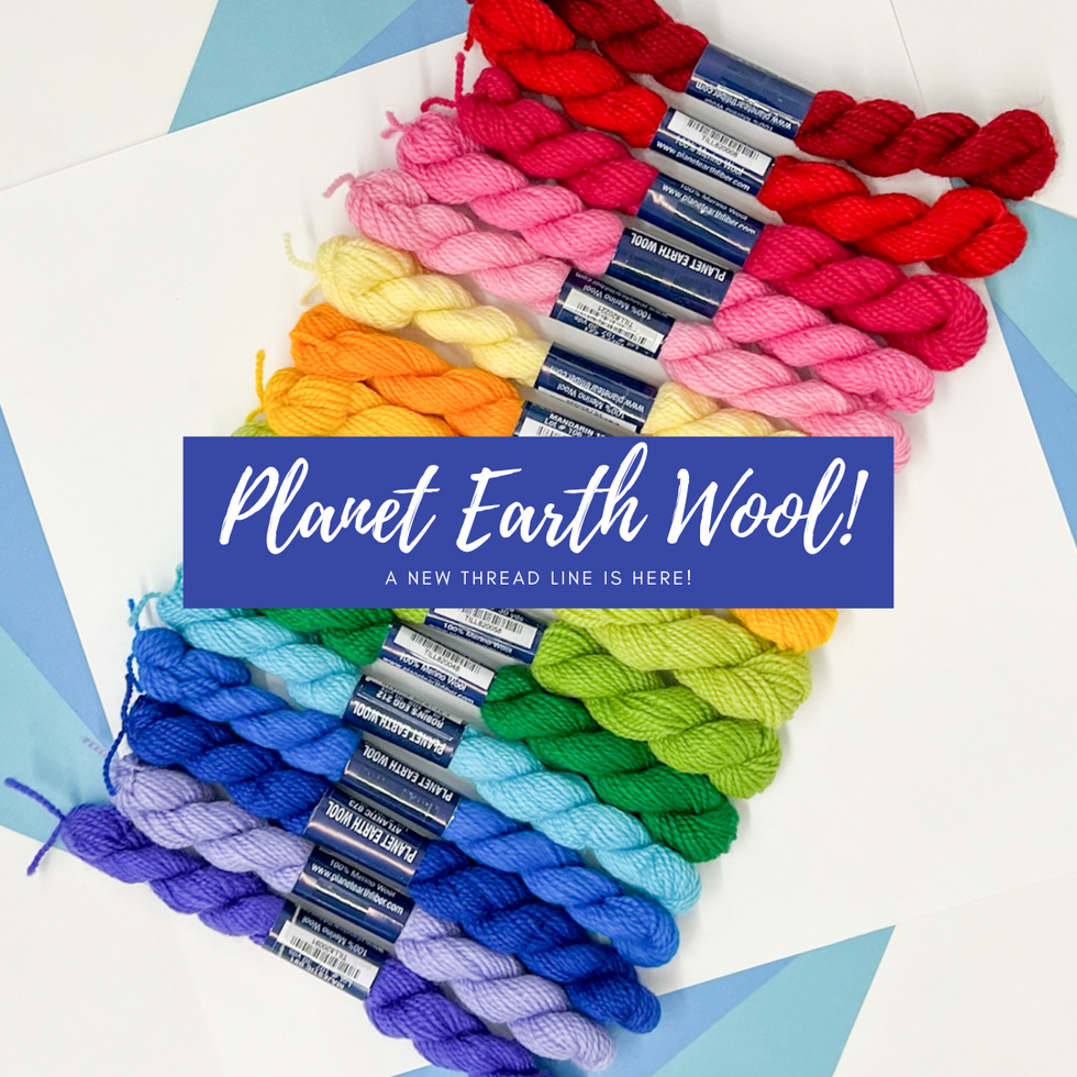 You asked, and we answered: Planet Earth Wool is here! – KC Needlepoint