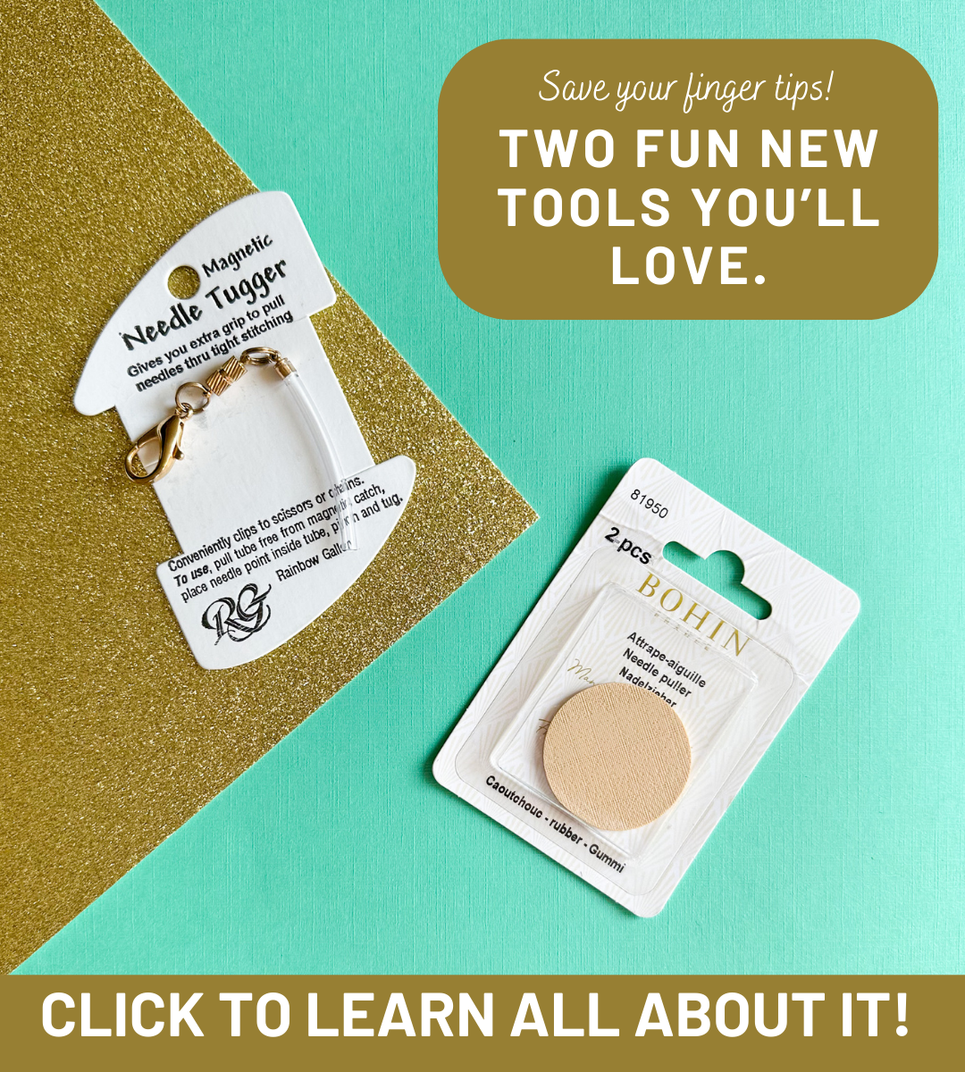 Save your fingers the struggle with these two helpful tools!