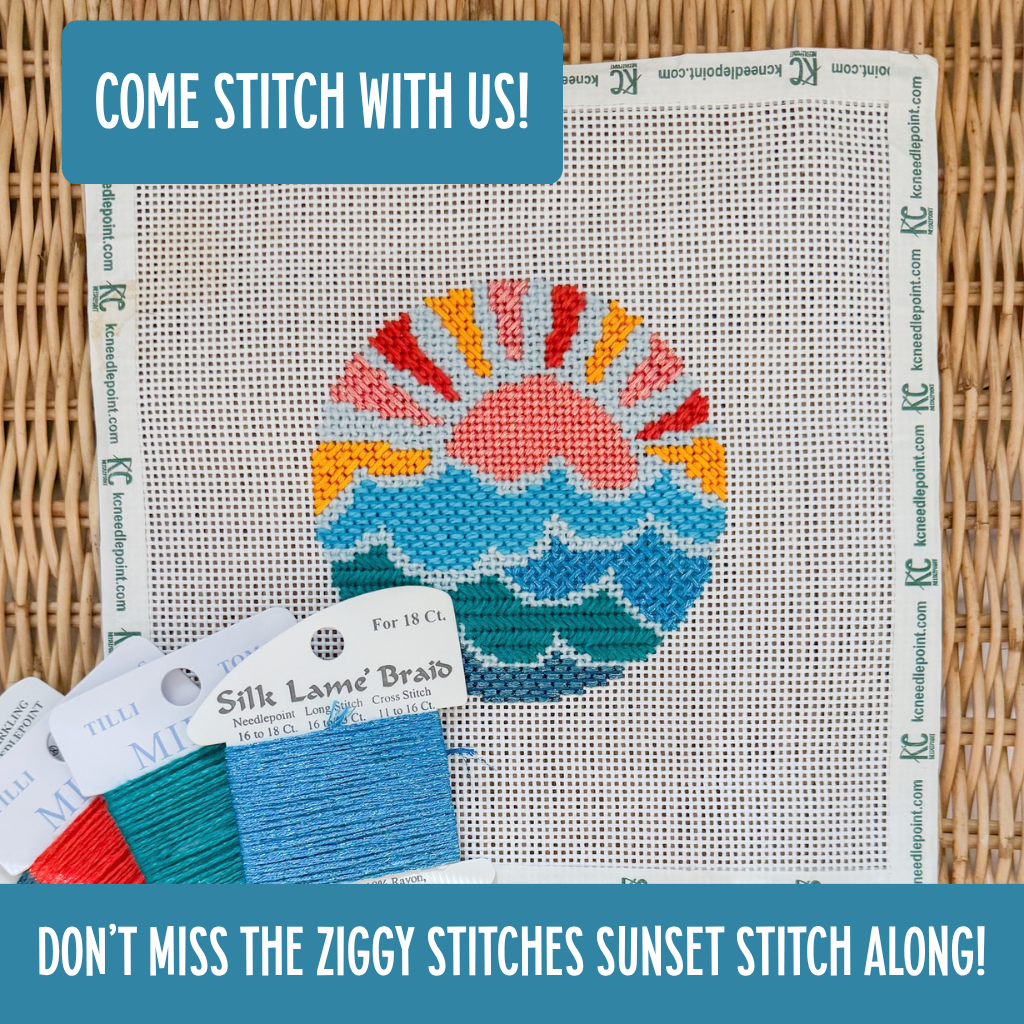 Stitch along with us: Sunset Stitch Along!