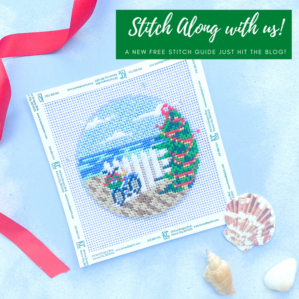 Let's stitch together! The Holiday Beach Ride Stitch Along is here!