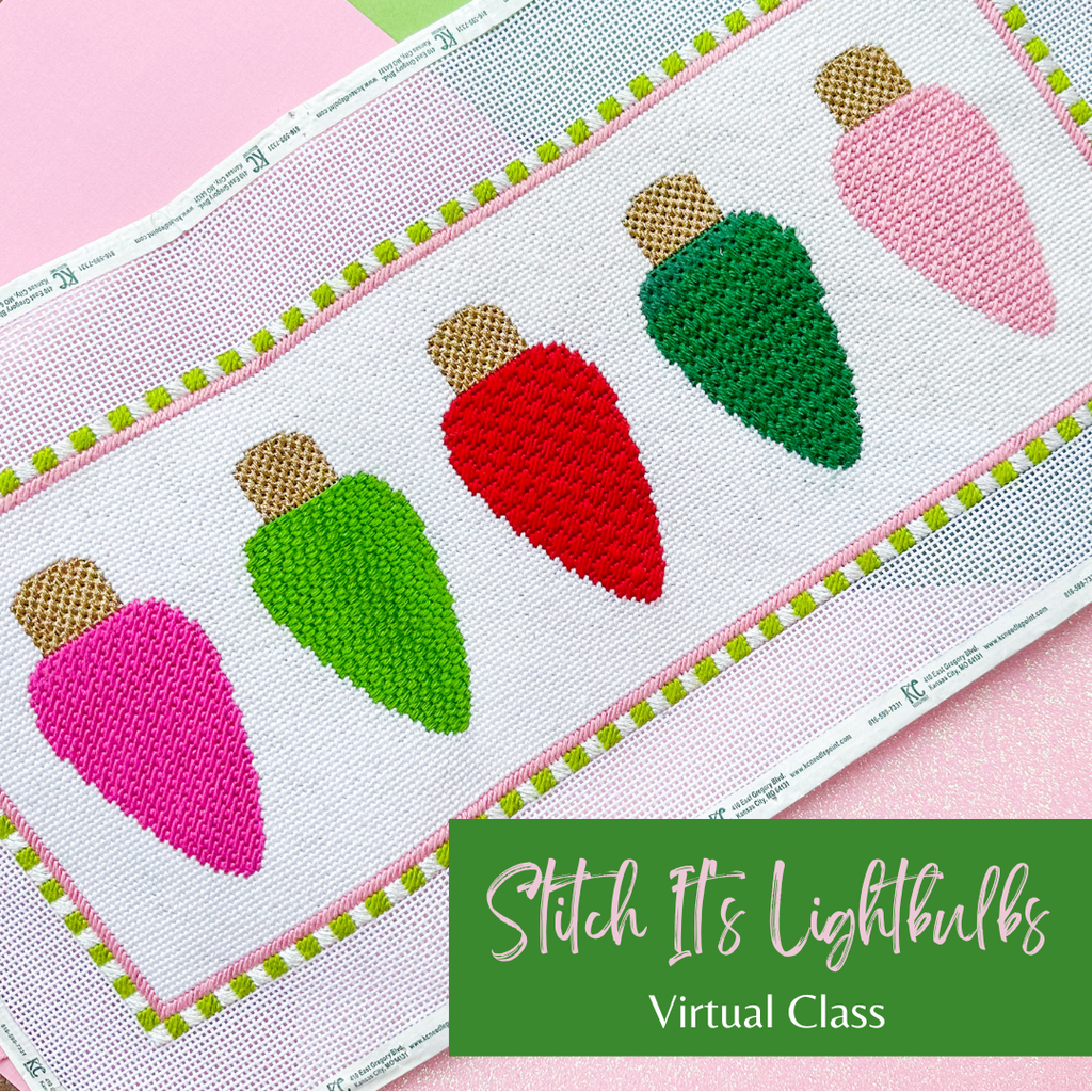 Virtual Class: Stitch It's Lightbulbs