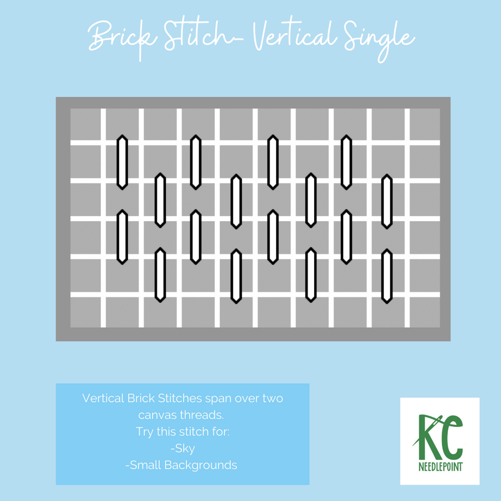 Brick Stitch- Vertical Single