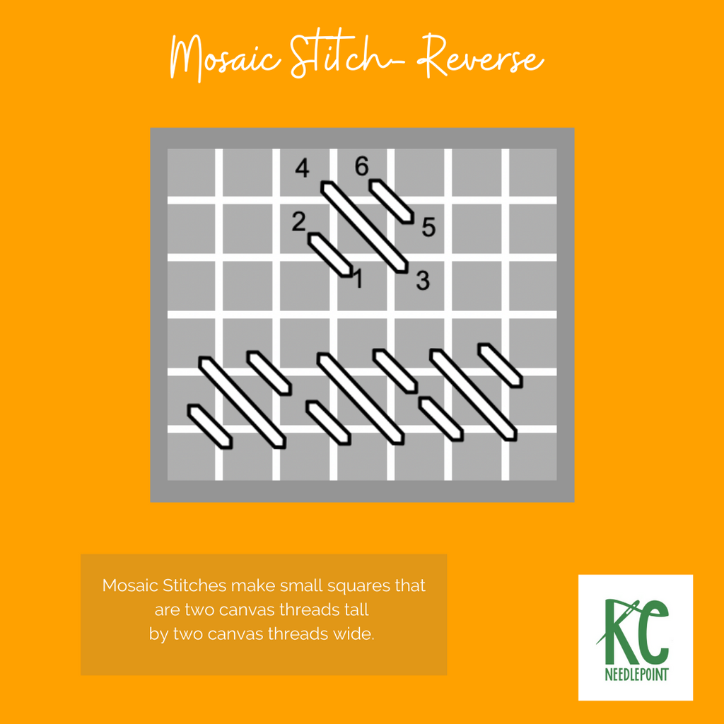 Mosaic Stitch- Reverse