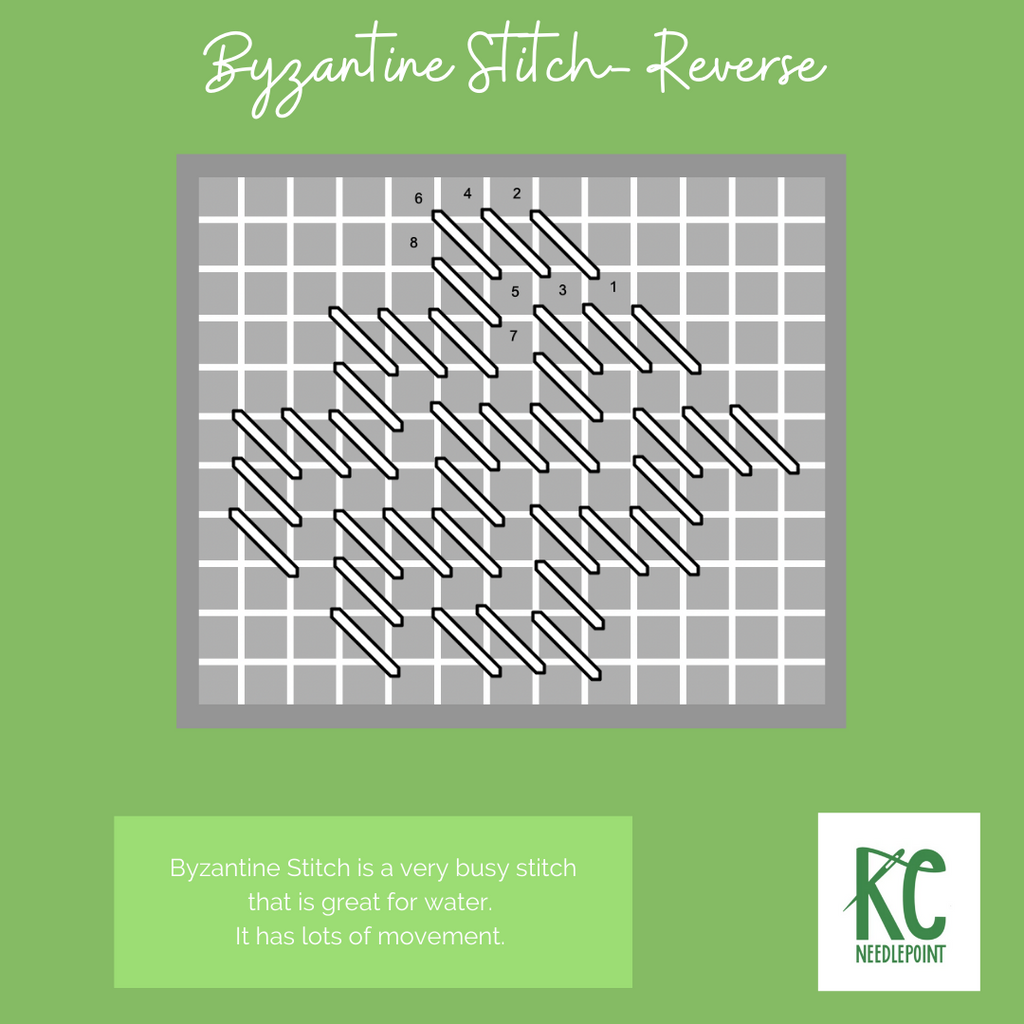 Byzantine Stitch- Reverse