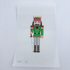Red Crown King Nutcracker Canvas - KC Needlepoint
