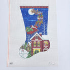 Through The Sky Christmas Stocking - KC Needlepoint