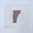 Flannel Round Canvas - KC Needlepoint