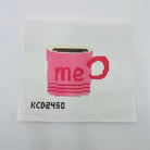 Me Espresso Round Canvas - KC Needlepoint