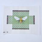 Leaf Trellis Bee Brick Cover Canvas - KC Needlepoint