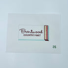 Brentwood Country Mart Matchbook Canvas - KC Needlepoint