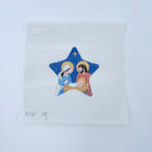 Star with Nativity Canvas - KC Needlepoint