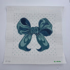 Blue Bow Needlepoint Canvas - KC Needlepoint