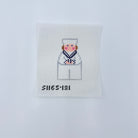 Navy Angel Canvas - KC Needlepoint