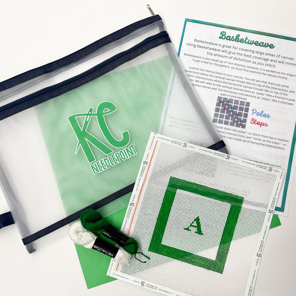 Alphabet Beginner Kit - KC Needlepoint