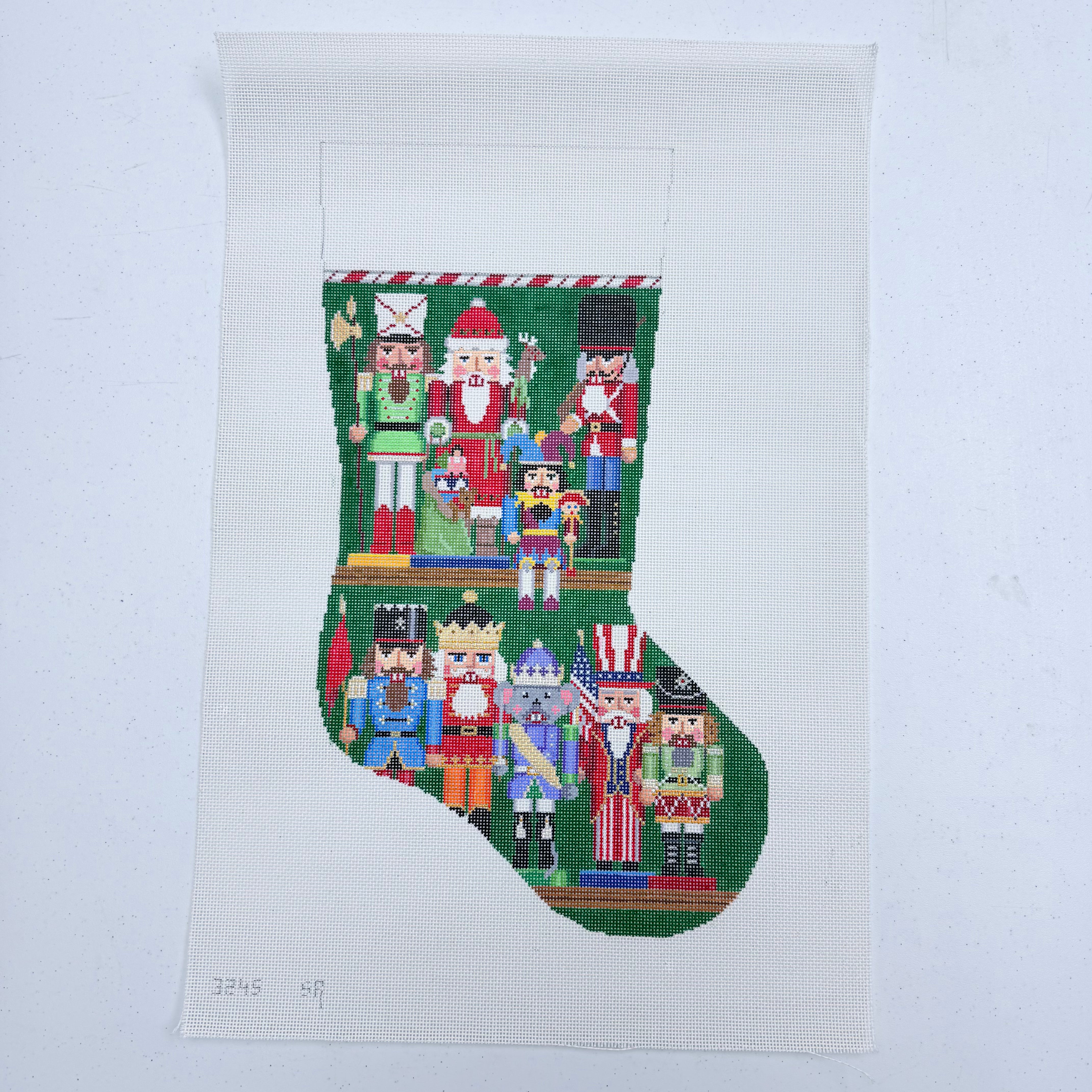 Nutcracker Collection Stocking Canvas - KC Needlepoint