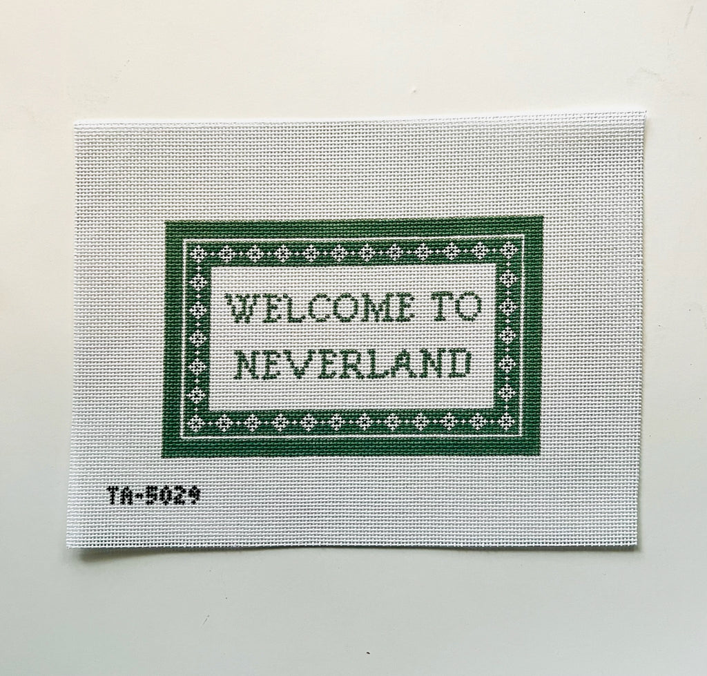 Welcome to Neverland Canvas - KC Needlepoint