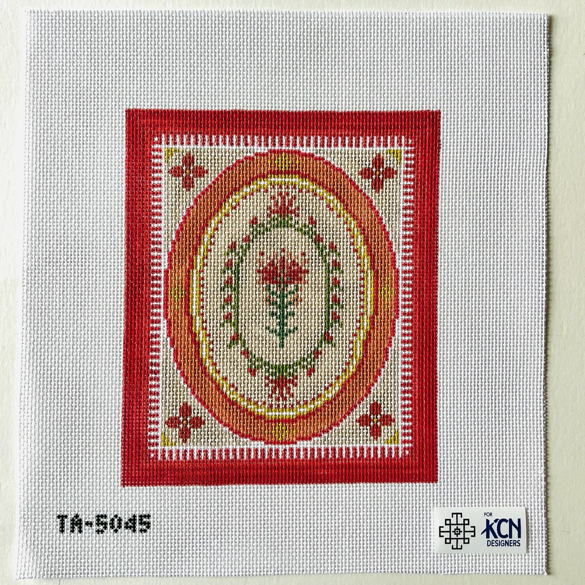 Desert Paintbrush Canvas - KC Needlepoint