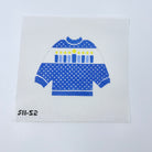 Menorah Pullover Sweater Needlepoint Canvas - KC Needlepoint