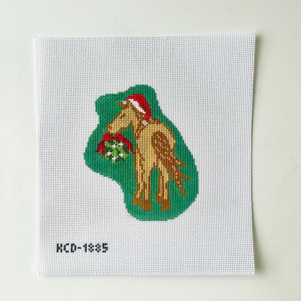 Holiday Horse Canvas - KC Needlepoint