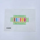 3D Macaron Box Needlepoint Canvas - KC Needlepoint