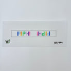 Pi Phi Key Fob Canvas - KC Needlepoint