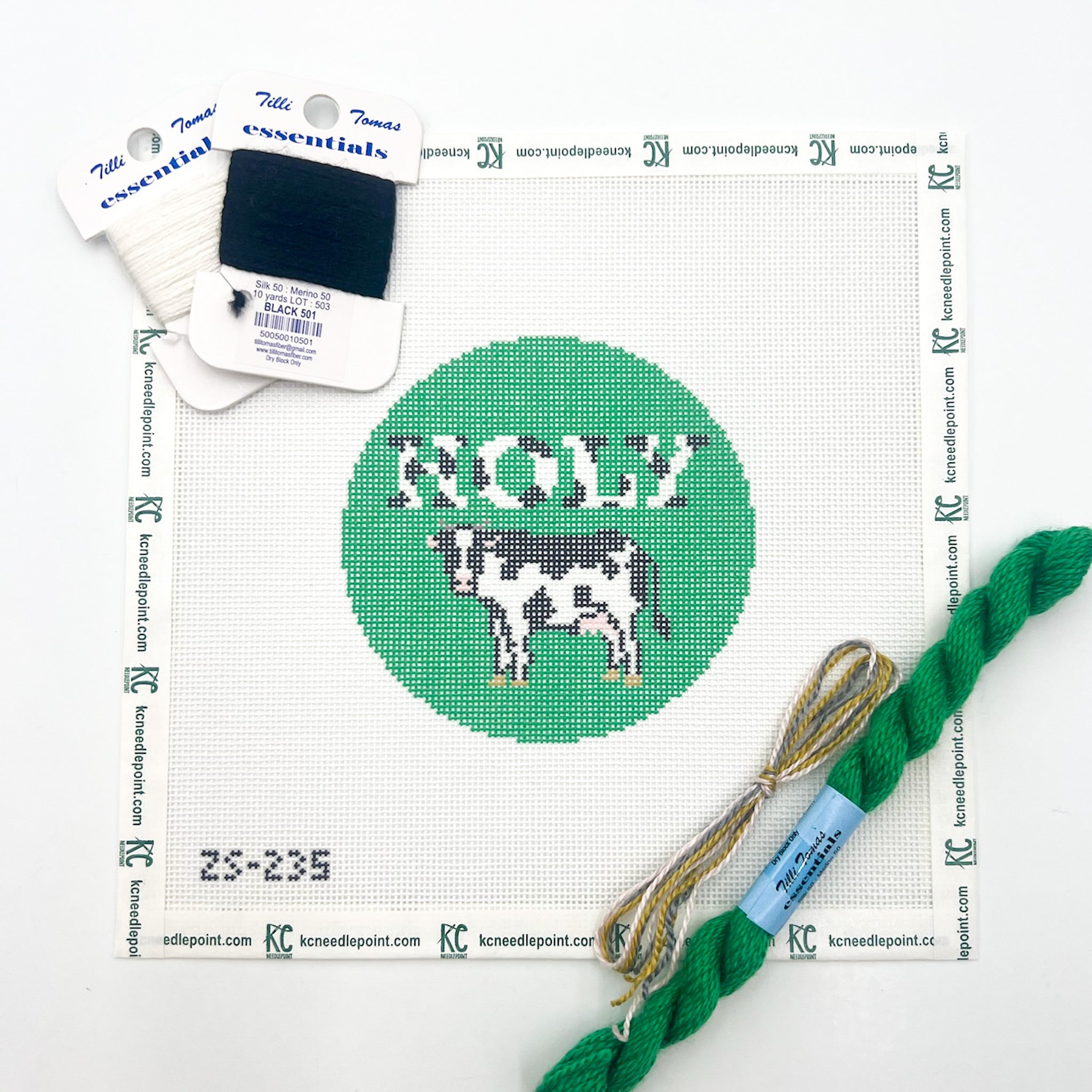 Holy Cow Kit - KC Needlepoint