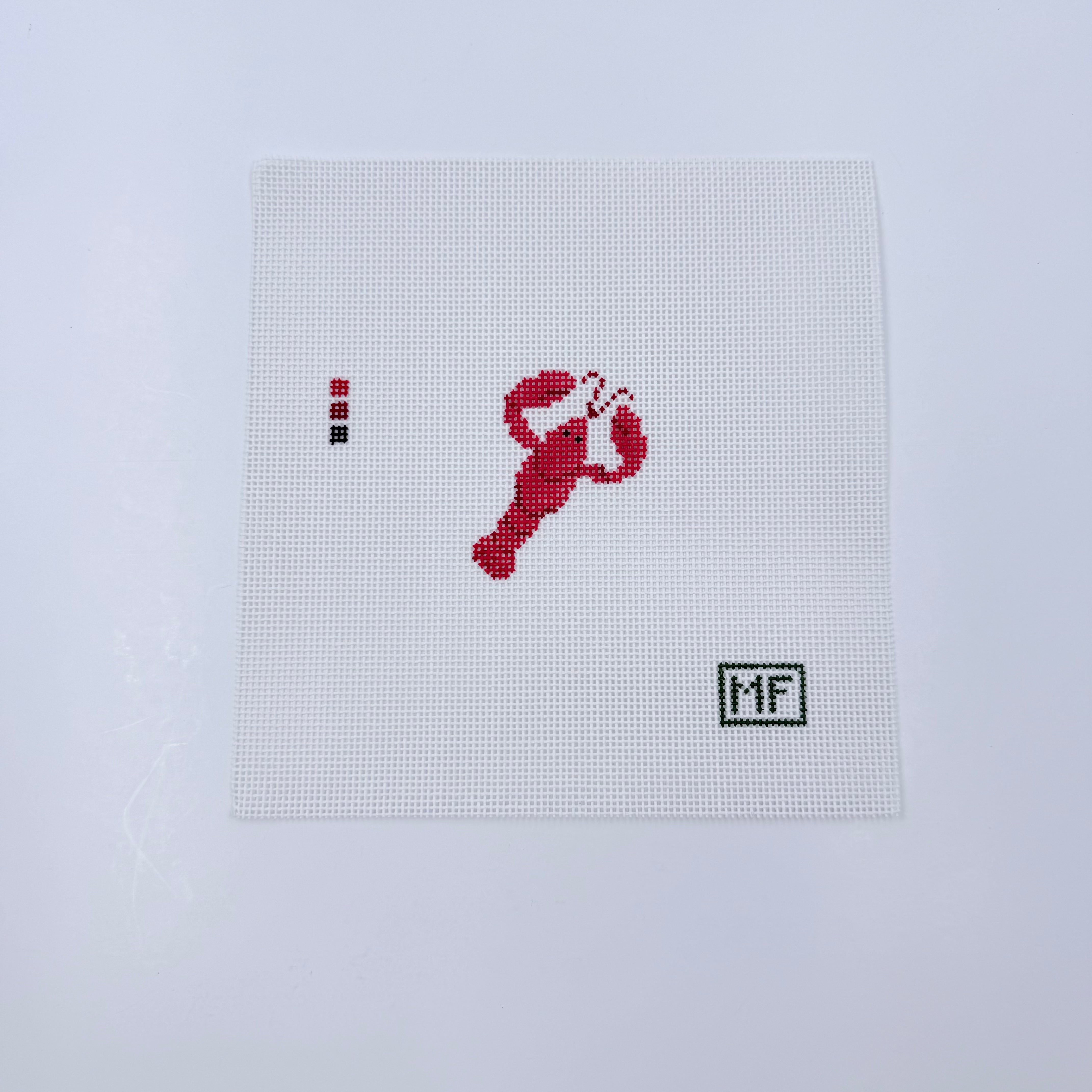 Crawbster Mini Canvas - KC Needlepoint