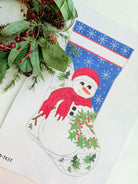 Abominable Snowman Stocking Needlepoint Canvas - KC Needlepoint