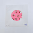 Peppermints on Pink Round Canvas - KC Needlepoint
