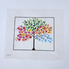 Seasonal Tree Canvas - KC Needlepoint