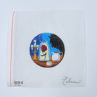 Beauty and the Beast Round Canvas - KC Needlepoint