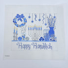 Happy Hanukkah Canvas - KC Needlepoint
