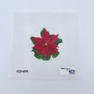 Poinsettia Ornament - KC Needlepoint