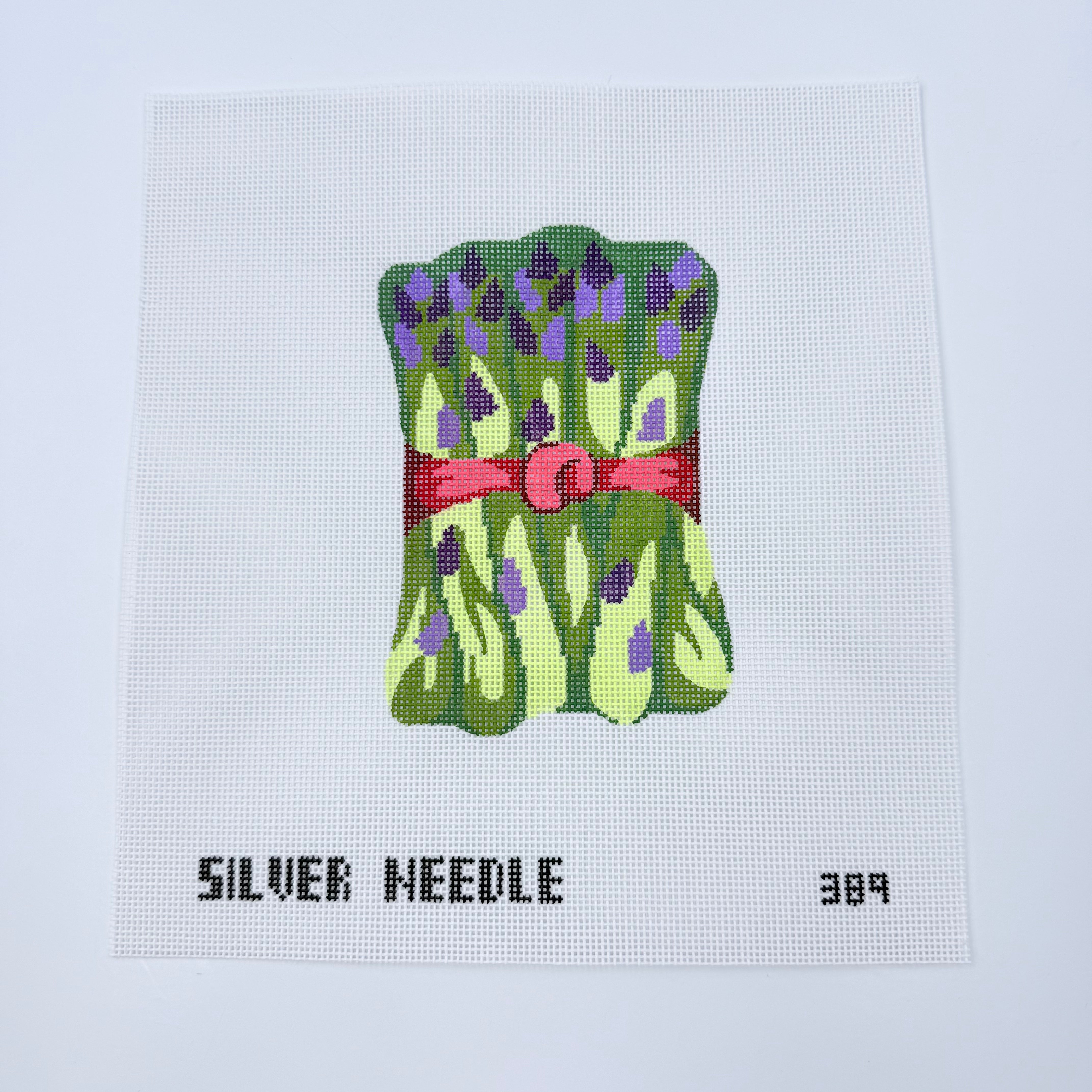 Asparagus Canvas - KC Needlepoint