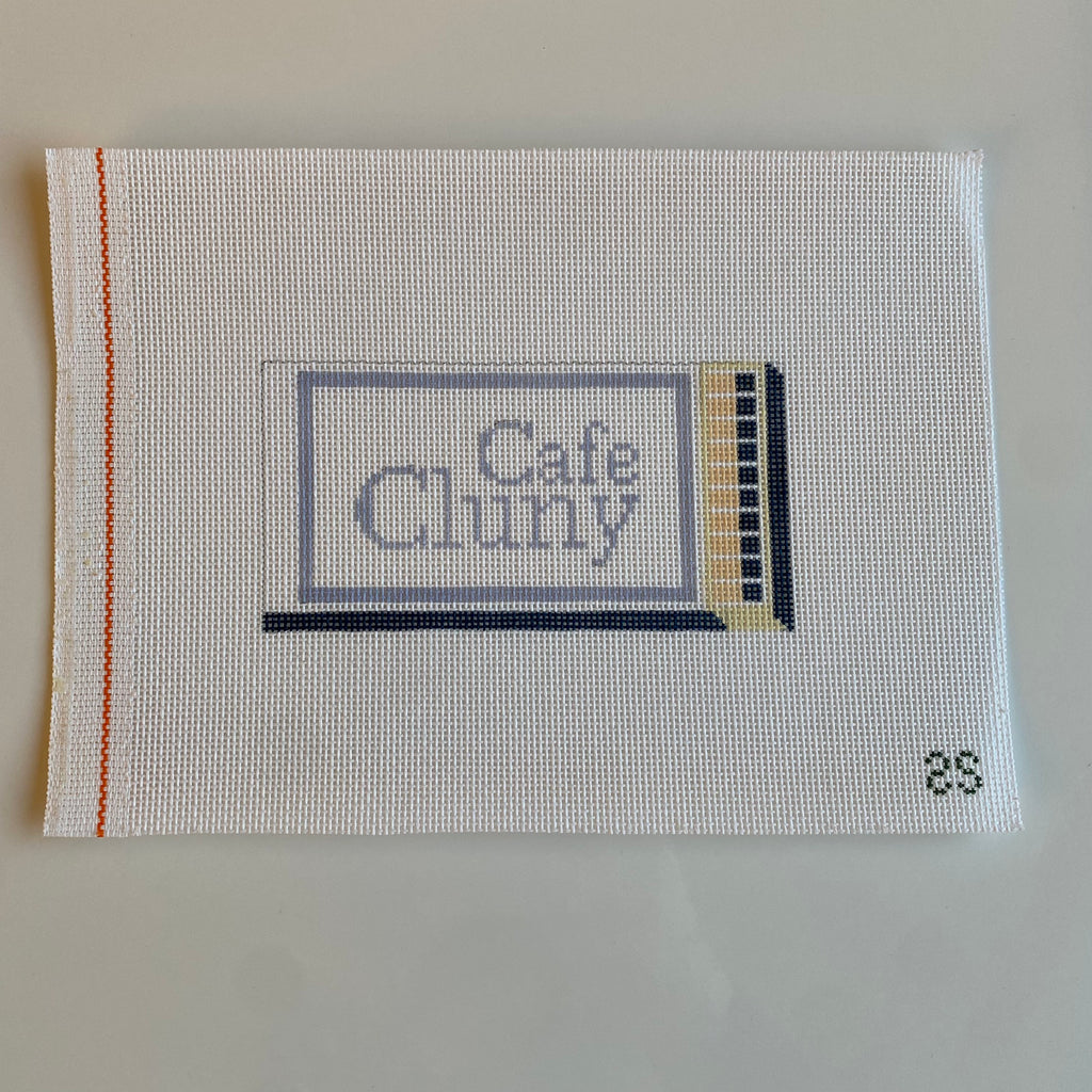 Cafe Cluny Matchbook Canvas