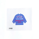 USA Kansas City Soccer Pullover Canvas - KC Needlepoint