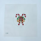 Candy Canes and Bell Canvas - KC Needlepoint