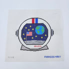 Astronaut Helmet Canvas - KC Needlepoint