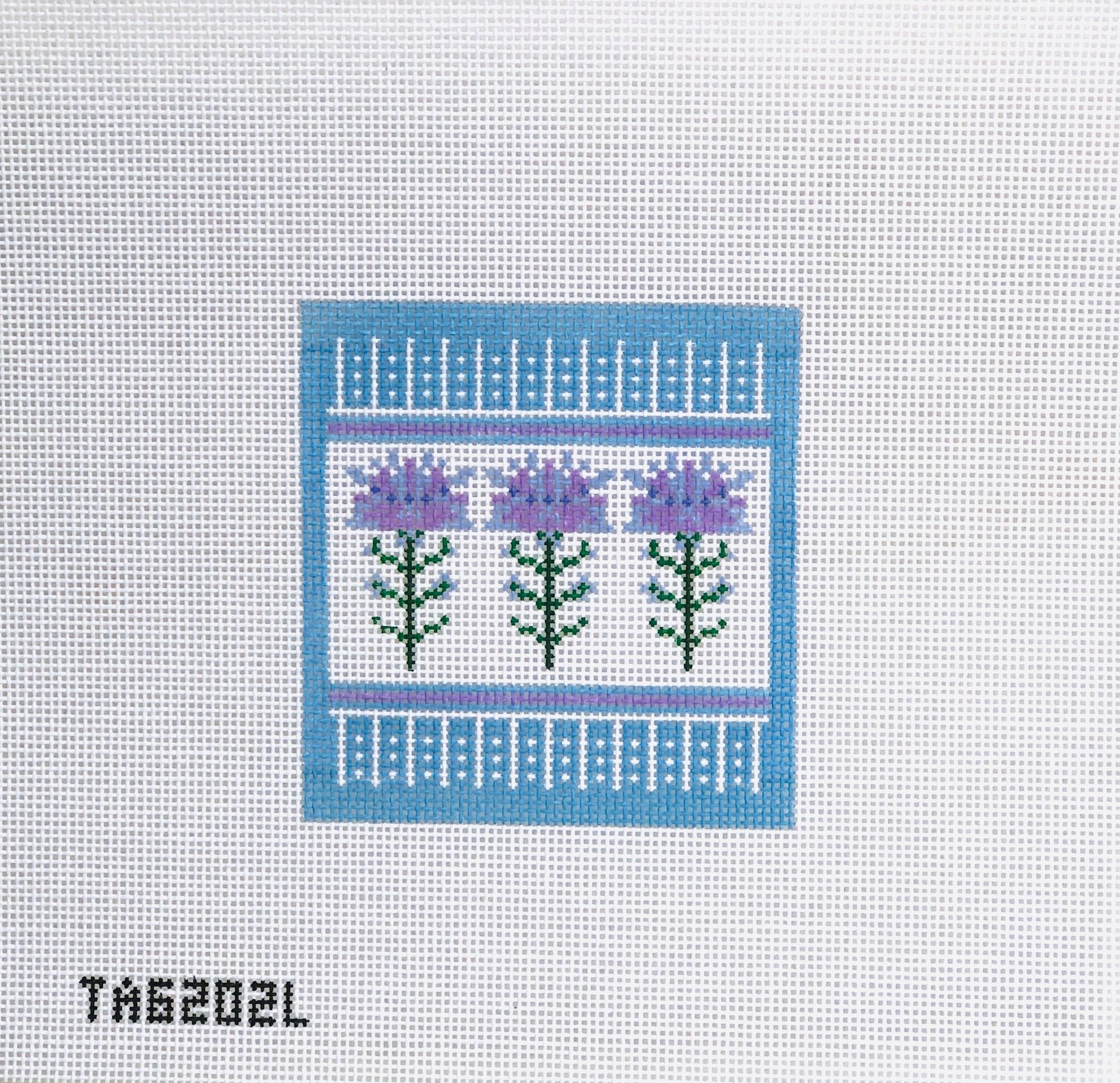 Desert Painter Square Canvas - KC Needlepoint