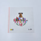 Philadelphia Round Canvas - KC Needlepoint