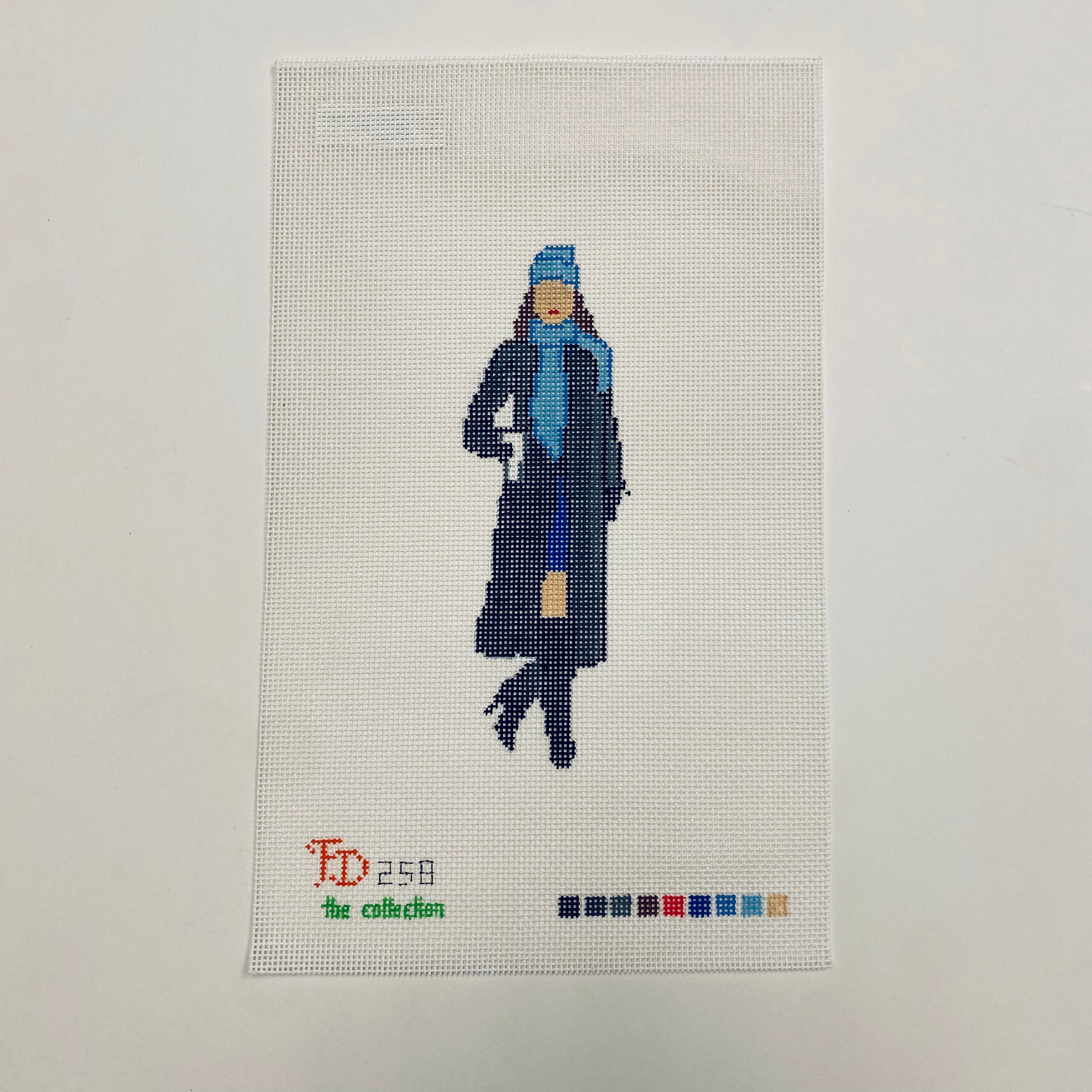 Lorelai Gilmore Canvas - KC Needlepoint