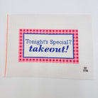 Tonight's Special? Takeout! Canvas - KC Needlepoint