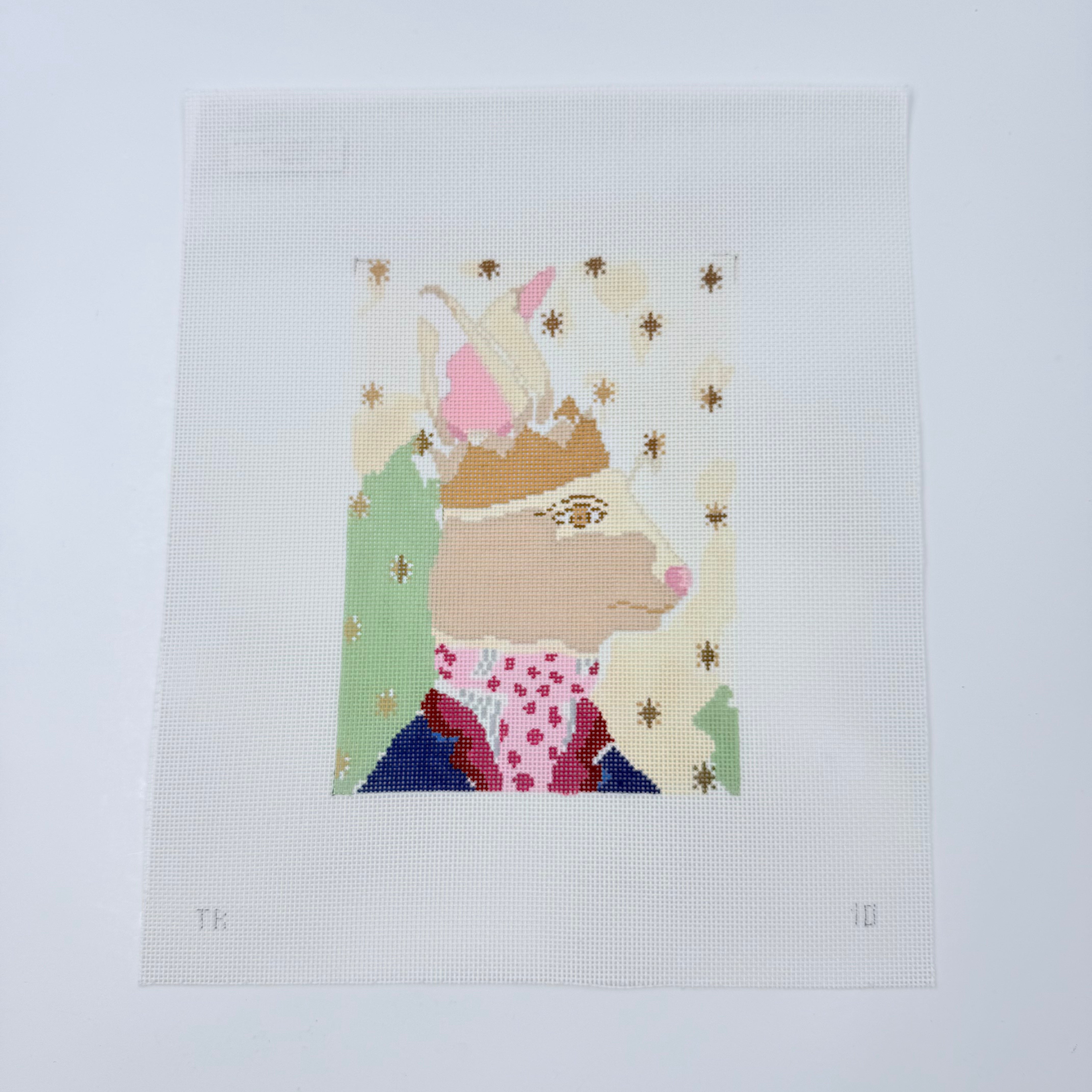 The Rabbit Canvas - KC Needlepoint