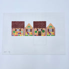3D Chocolate Wafers and Lollipops Gingerbread House Canvas - KC Needlepoint